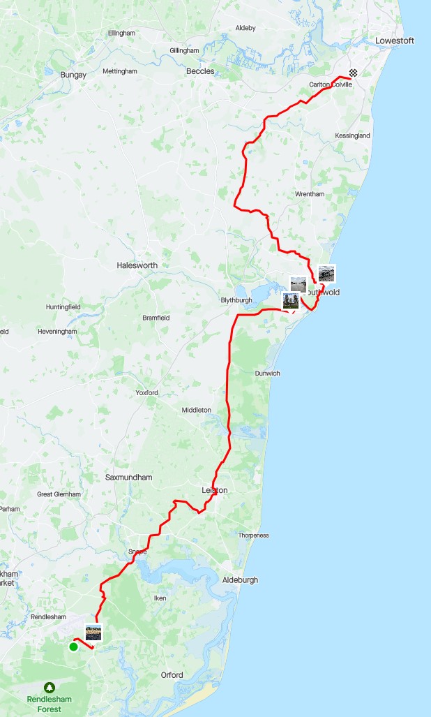 Strava Route Day 3